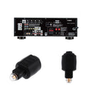 Converter 3.5mm Audio Adapter Mini Jack Plug To Toslink Optical Female To Male