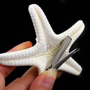 Elegant Beach Girls Lady Hairpin Star Sea Starfish Hair Clip Jewelry For 2 Pcs