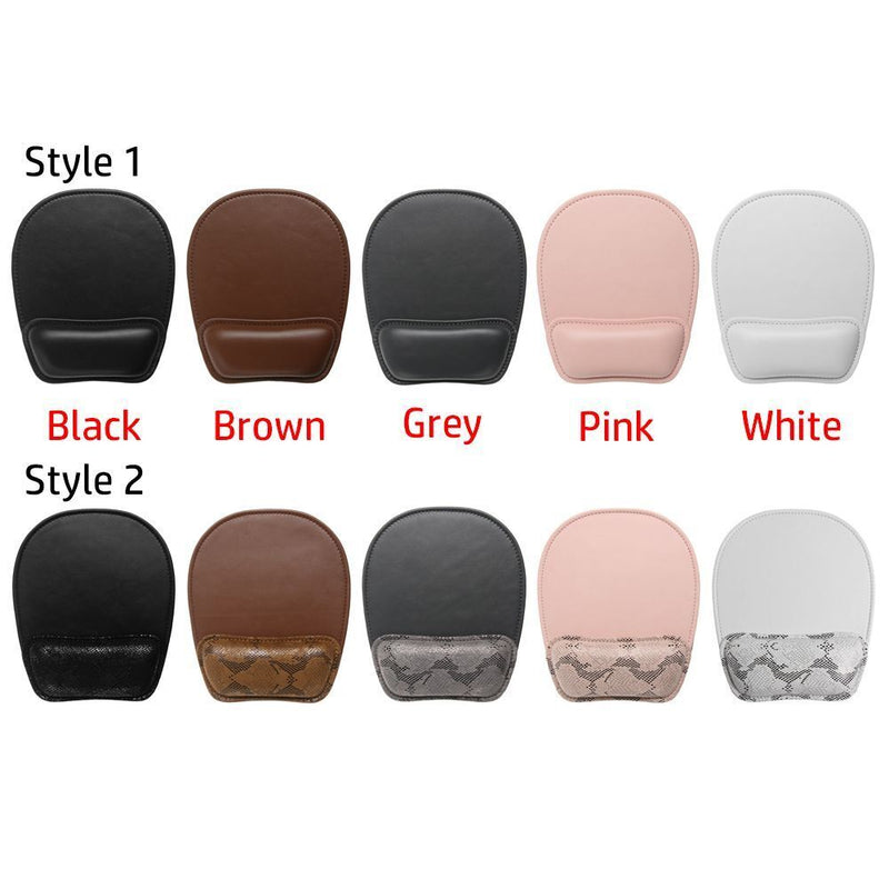 Ergonomic Comfortable PU Sponge Hand Support Wrist Rest Mice Mat Mouse Pad