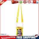 Round Messenger Strap Water Bottle Insulated Protective Bag (Yellow Panda)