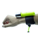 Super Bright Diving Flashlight IP68 Waterproof Outdoor Work Light with Wristb