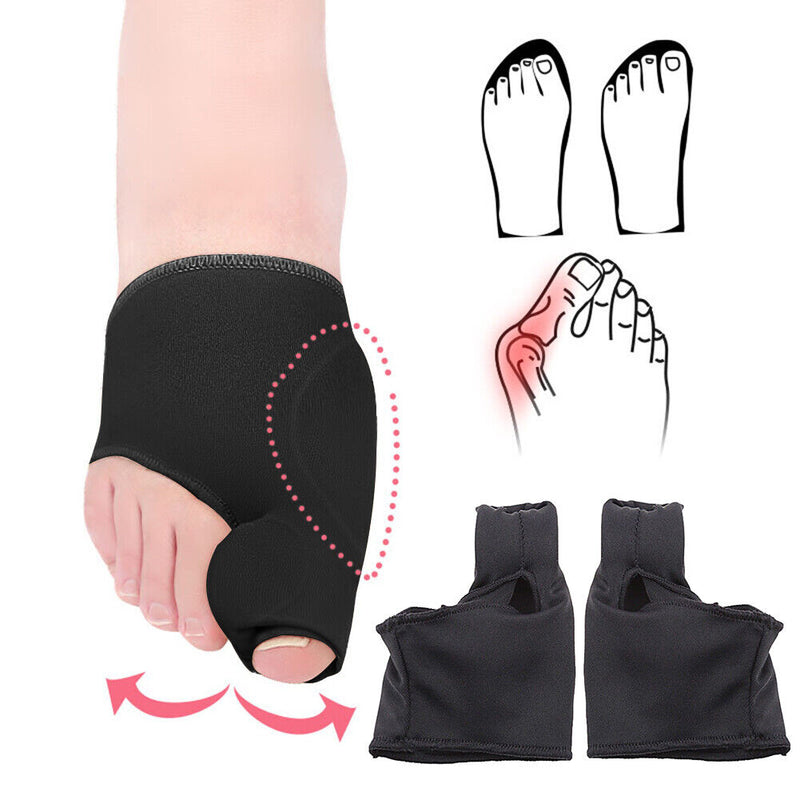 2pcs Orthopedic Bunion Correction Pedicure Sock Hallux Valgus Corrector Adj