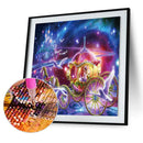 30 * 30cm 5D diamond embroidery princess carriage handmade diamond mosaic picture