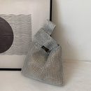 Fashion Sequins Rhinestone Clutch Bag Women Crystal Glitter Handbag Girls Purse
