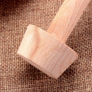 Baking Supplies Double Side Egg Tart Tamper Pastry Pusher Wooden Cake Tools