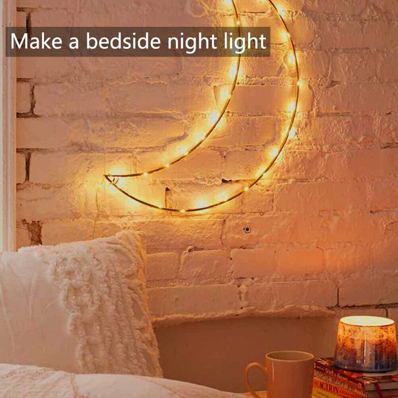 Romantic LED Copper Wire String Lamps 8 Mode Christmas Holiday Decorative Light