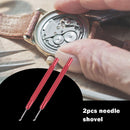 2pcs Metal Professional Watch Pin Lever Replace Precision Watchmaker Repair Tool