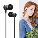 Langsdom M305 Bass Metal Headphones In-ear Headset HiFi Stereo Earbuds with Mic