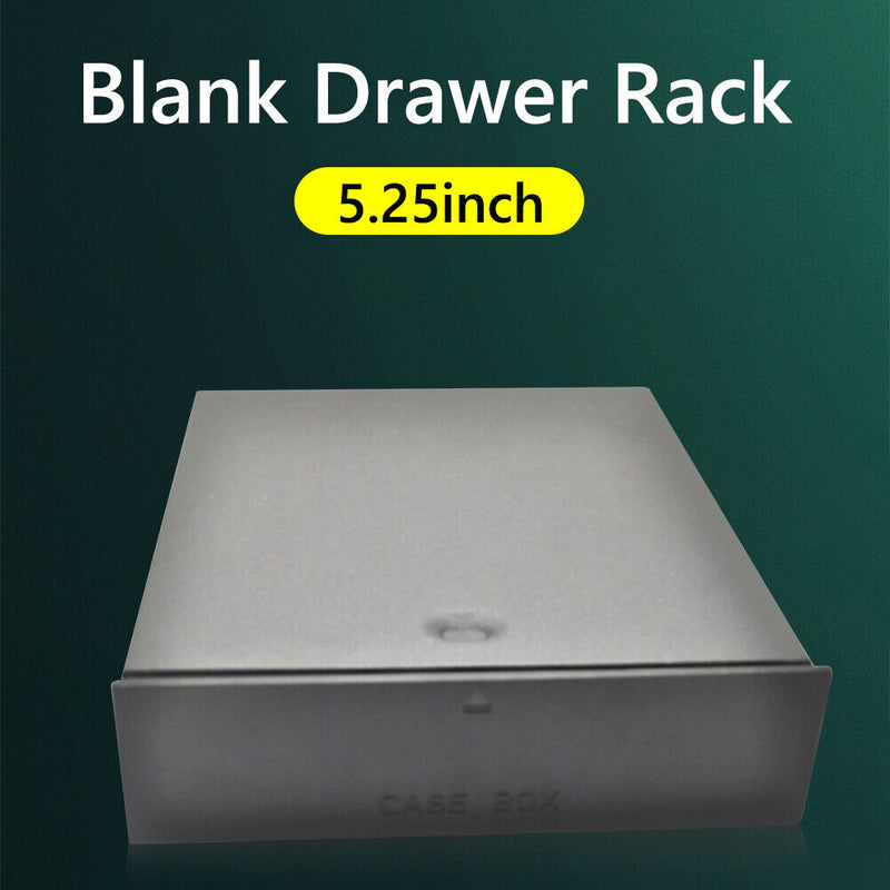 BOX525 External Enclosure Hard Drive Blank Drawer Storage Case Computer Parts