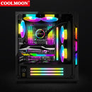 COOLMOON Y360 5V ARGB LED Light Strip PC Case Decoration Lamp Bar Accessories