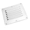 Yacht Caravan Boat Marine Parts Square Louvre Vent Grill Cover Louvered Vents