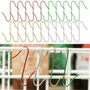 Steel Hooks Christmas Tree Hanging Christmas Ornament Hooks Xmas Tree Decoratio