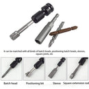 1/2 Inch Square To 1/4 Inch Hex Ratchet Socket Wrench Sockets Adapter (B) Newly