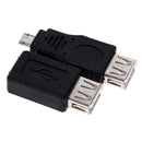 10pcs USB3. 0 OTG 5pin F/M Charger Adapter Converter USB Male to Female
