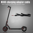 Safety Line Black Plug Adapter Lightweight Electric Scooters Charging Line Cable