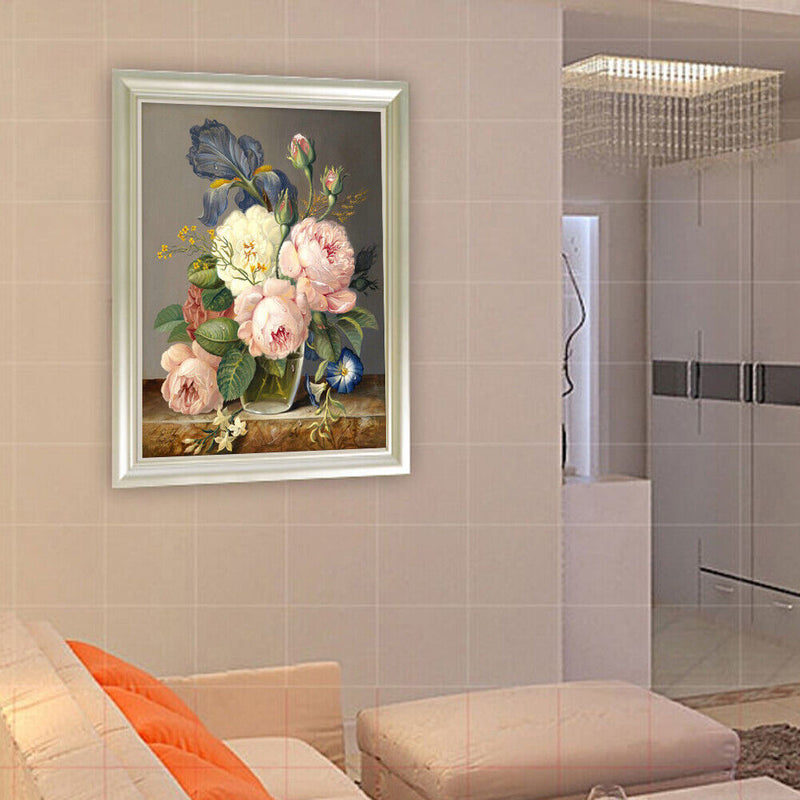 Mouthwatering Flowers 5D Diamond DIY Painting Craft Home Decor Newly