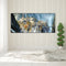 Castle Mountain Oil Paint By Numbers Kits DIY Handpainted on Canvas Wall Cr