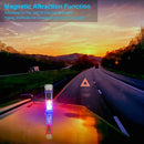 Mini Keychain Torch w/ Buckle USB Rechargeable Emergency Flashlight (Blue) Newly