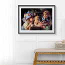5D DIY Full Drill Diamond Painting Girl Embroidery Mosaic Kit Home Decor