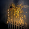 #A Solar Watering Can Lights Iron Hollow Art Decorative Outdoor Garden Hanging L