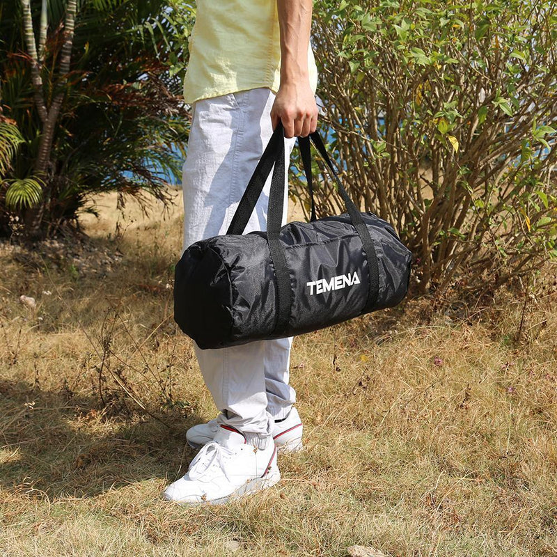 Sports Bag Polyester Portable Gym Fitness Handbag Luggage Bag for Outdoor Travel