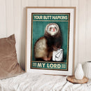 Full Cross Stitch 11CT DIY Napkin Sloth Printed Embroidery Kits Hanging Painting