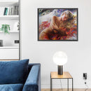 Sleeping Women Oil Paint By Number Canvas Drawing DIY Home Decoration Gift Se