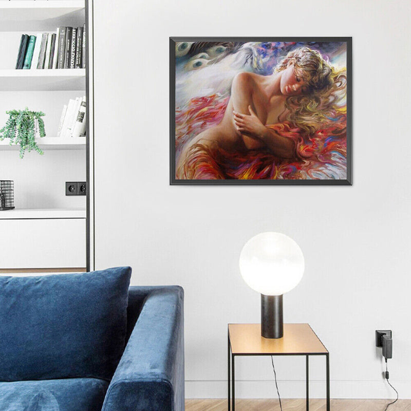 Sleeping Women Oil Paint By Number Canvas Drawing DIY Home Decoration Gift Se