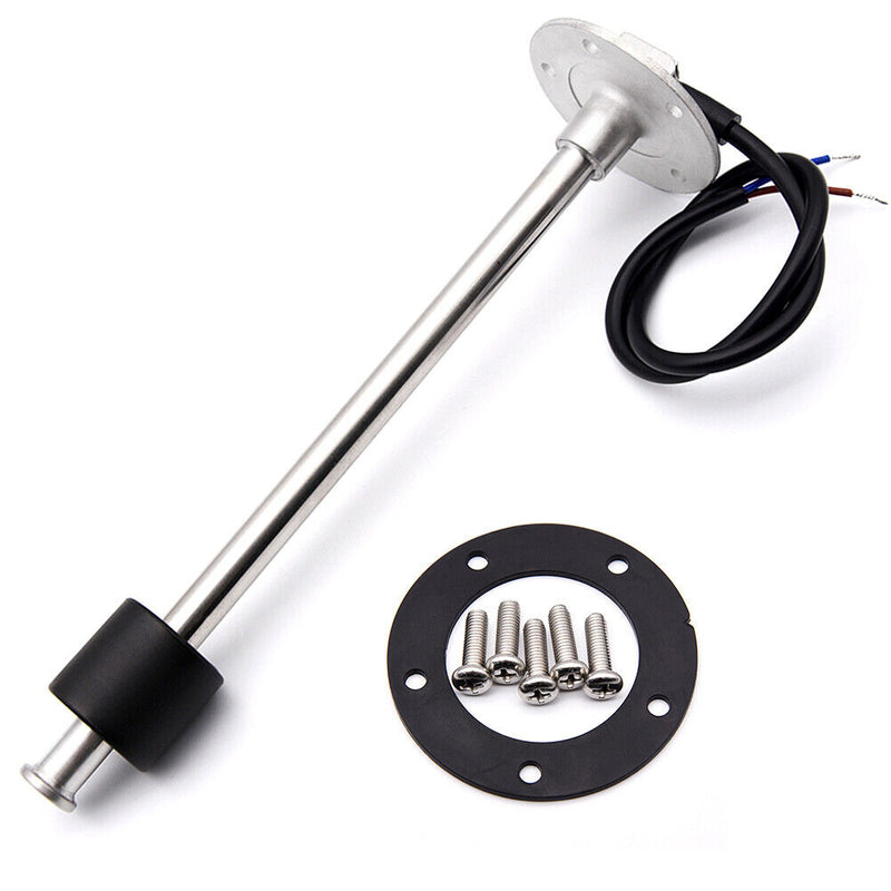 #A 0-190ohm Fuel Level Gauge Digital Display for Boat Digital Water Level Indica