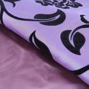 Chameleon Flocking Tablecloth Home Runners Dinner Table Flag Cover(Purple)