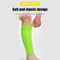 1 Pair Breathable Sports Football Shin Guard Leg Socks Pads (Yellow Kids) Newly