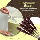 Steel Baking Pastry Spatulas 5pcs/set HOT G0U4 Y2Q0