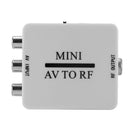AV To RF Video Converter HD Video Adapter Stand RF 67.25/61.25MHz Amplifier