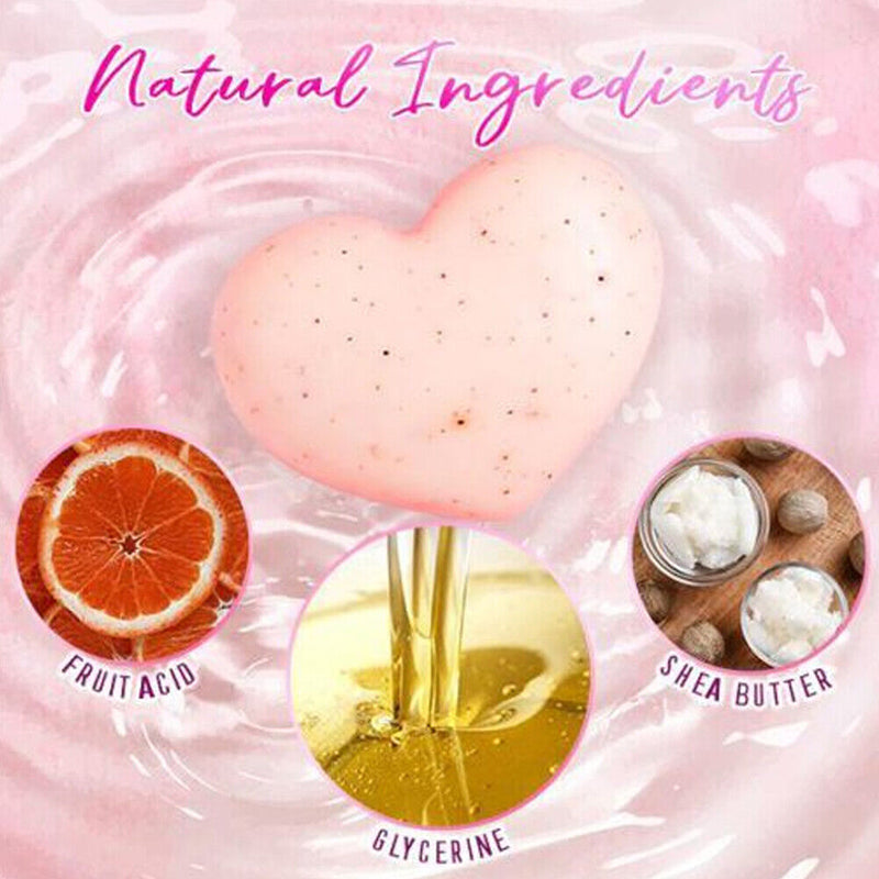 Face Body Skin Whitening Soap Remove Melanin Oil Control Peach Buttock Soaps