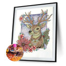 Animal Part Drill Special-Shaped Diamond Painting DIY Mosaic Kit (YX050) Newly