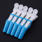 #A 5pcs Professional Hairdressing Salon Hair Folder Plastic Single Prong DIY