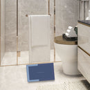 Nordic Entrance Door Mat Absorbent Floor Bathroom Carpet (Rectangle Blue) Newly