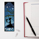 18x6cm Cotton DIY Bookmark 12CT Counted Night View Kit Cross Stitch (B)