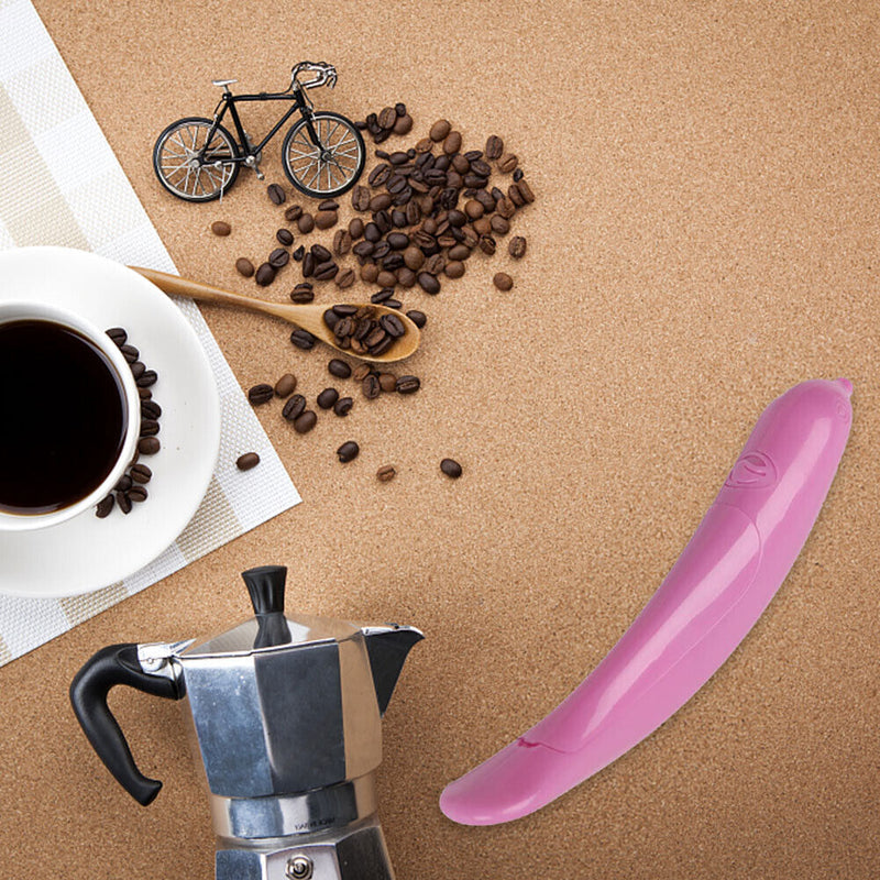 Electrical Latte Art Pen Coffee Carving Cappuccino Pull Flower Decor (Pink)