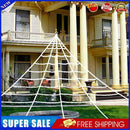 #A 5m Spider Web Party Scene Props Cobweb Home House Garden Holiday Party Supp