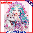 5D DIY Special Shaped Diamond Painting Girl Embroidery Kits Living Room Decor