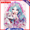 5D DIY Special Shaped Diamond Painting Girl Embroidery Kits Living Room Decor