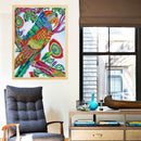 5D Diamond Painting Parrot Animal Full Special Shape Mosaic Rhinestone Arts