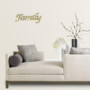 Family Letters DIY Wooden Decals Walls Furniture Ornaments Home Decorations