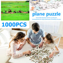 1000pcs DIY Grassland Elk Paper Puzzle Educational Jigsaw Assembling Game T