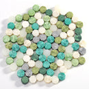 100pcs octagon fire painting retro pills seal paint granules stamp envelope