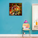 DIY Full Round Drill Diamond Painting 5D Flower Crystal Ball Poster Kit Newly