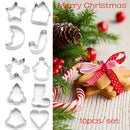 Tools Sugar Craft Plunger Mould Christmas Fondant Cake Mold Cookie Cutter