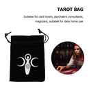 #A Velvet Tarots Cards Storage Bag Rune Board Game Card Drawstring Bags for Home