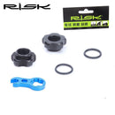 Tubeless with Install Wrench Tires Nozzle Lock Presta Valve Nut Tire Valve Cap
